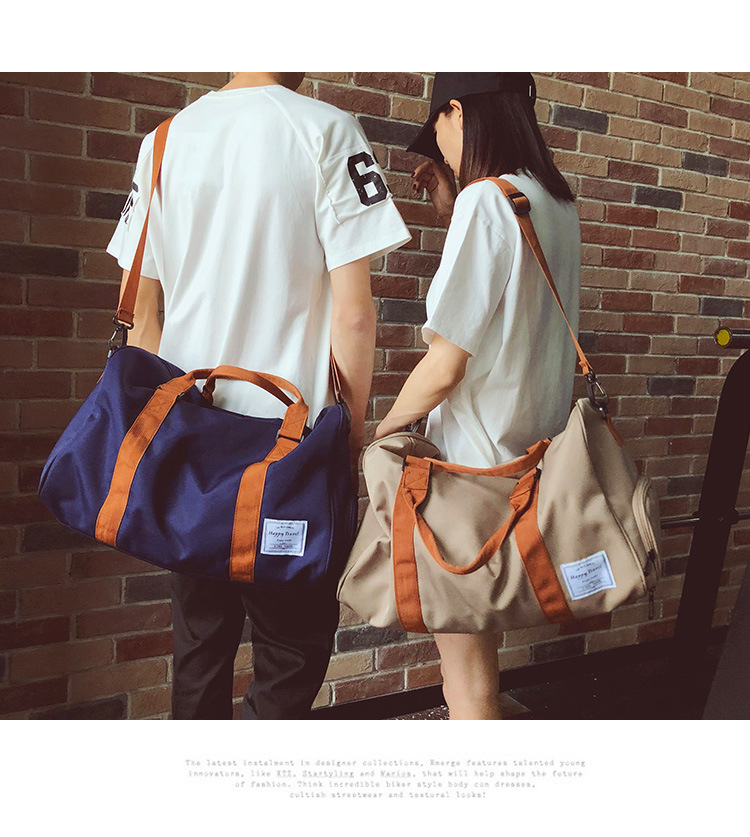 Unisex Basic Classic Style Solid Color Oxford Cloth Travel Bags display picture 58