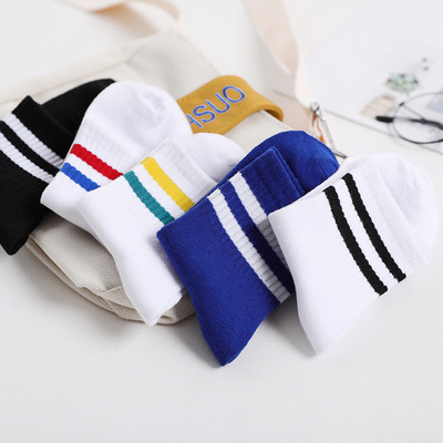 In cylinder Socks motion Solid lovers Stall Source of goods wholesale spring and autumn Socks One piece On behalf of