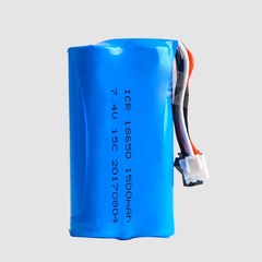 Weili remote control car 18650 7.4V 1500mAh lithium battery high rate 12428 L959 144001