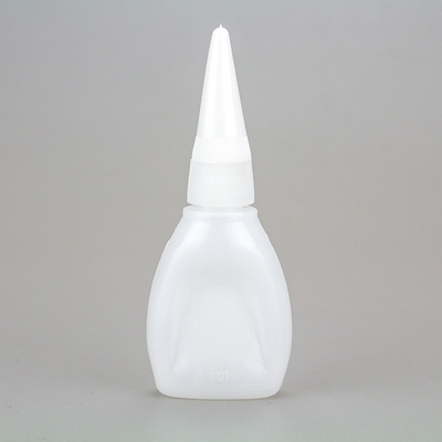 502胶水瓶8G尖嘴塑料瓶快干胶瓶瞬间胶水瓶新6G扁瓶胶水瓶|ms