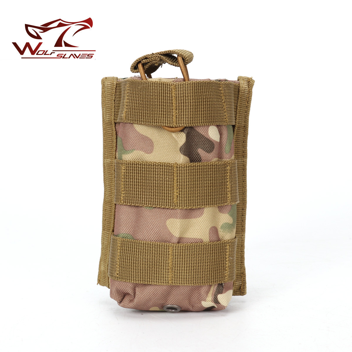 (2개) 9MM 클립 가방 전술 단일 클립 가방 MOLLE 시스템 액세서리 가방 배터리 가방 허리 가방 M4 클립 가방