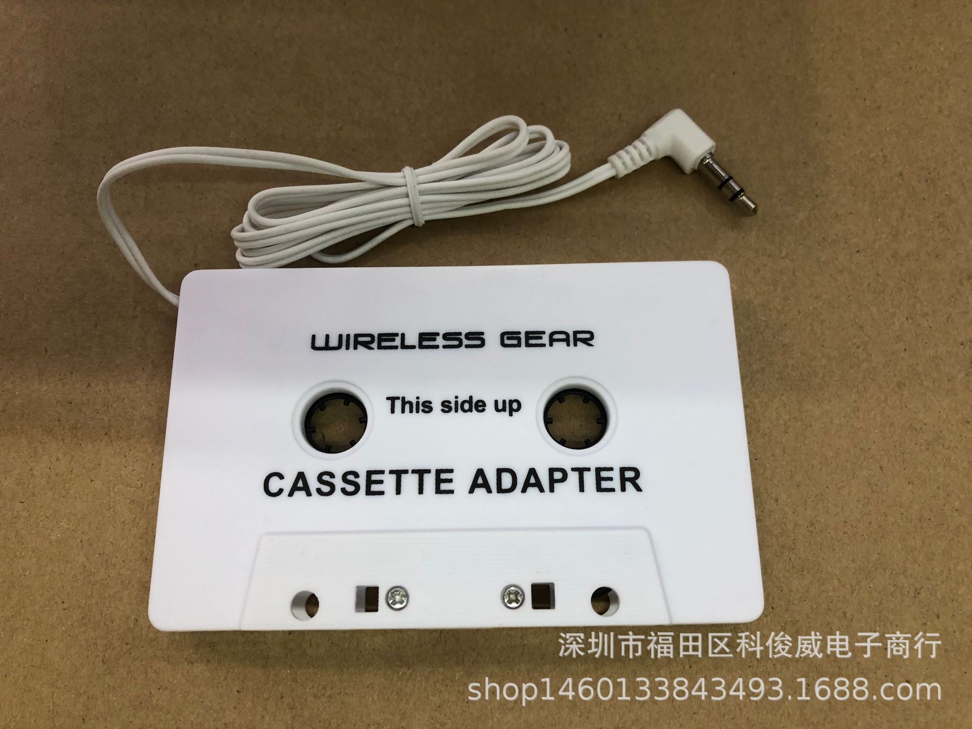 汽车车载磁带转换器 MP3 MP4 手机等音频转换器 白色卡带转换器|ms