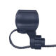 New bicycle lamp holder flashlight bracket lamp clip 360 degree rotatable bracket headlight fixing frame accessories