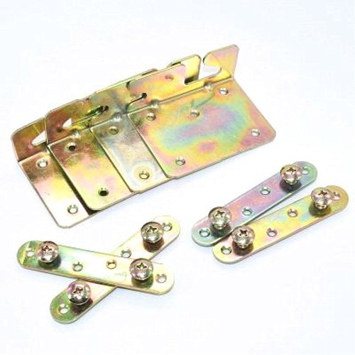 Heavy-duty European-style bed hinge, bed hinge, bed furniture hardware accessories, bed corner bracket connecting parts, bed accessories
