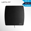 LAVFILL high-grade Wall hotel Windows black ventilating fan Shower Room Ventilation 6 inch Mute