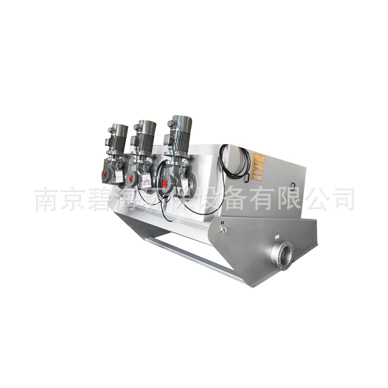 不锈钢污泥浓缩机 四星环保不锈钢叠螺式污泥脱水机生产厂家