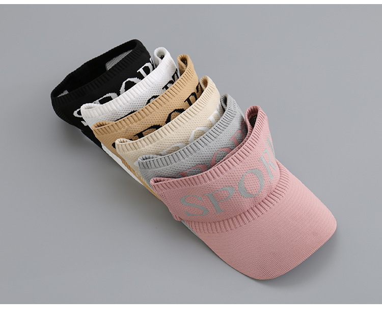 Women's Gender Commute Style Curved Eaves Rim Women's Commute Letter Curved Eaves Sun Hat