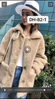 【商场专柜羊毛颗粒团购限时秒199元】冬季新款保暖潮流毛呢外套