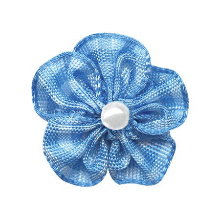 Yao Ming tejido hecho a mano cinta 2,2 cm arco pequeña flor regalo embalaje ropa interior accesorios cinta flor