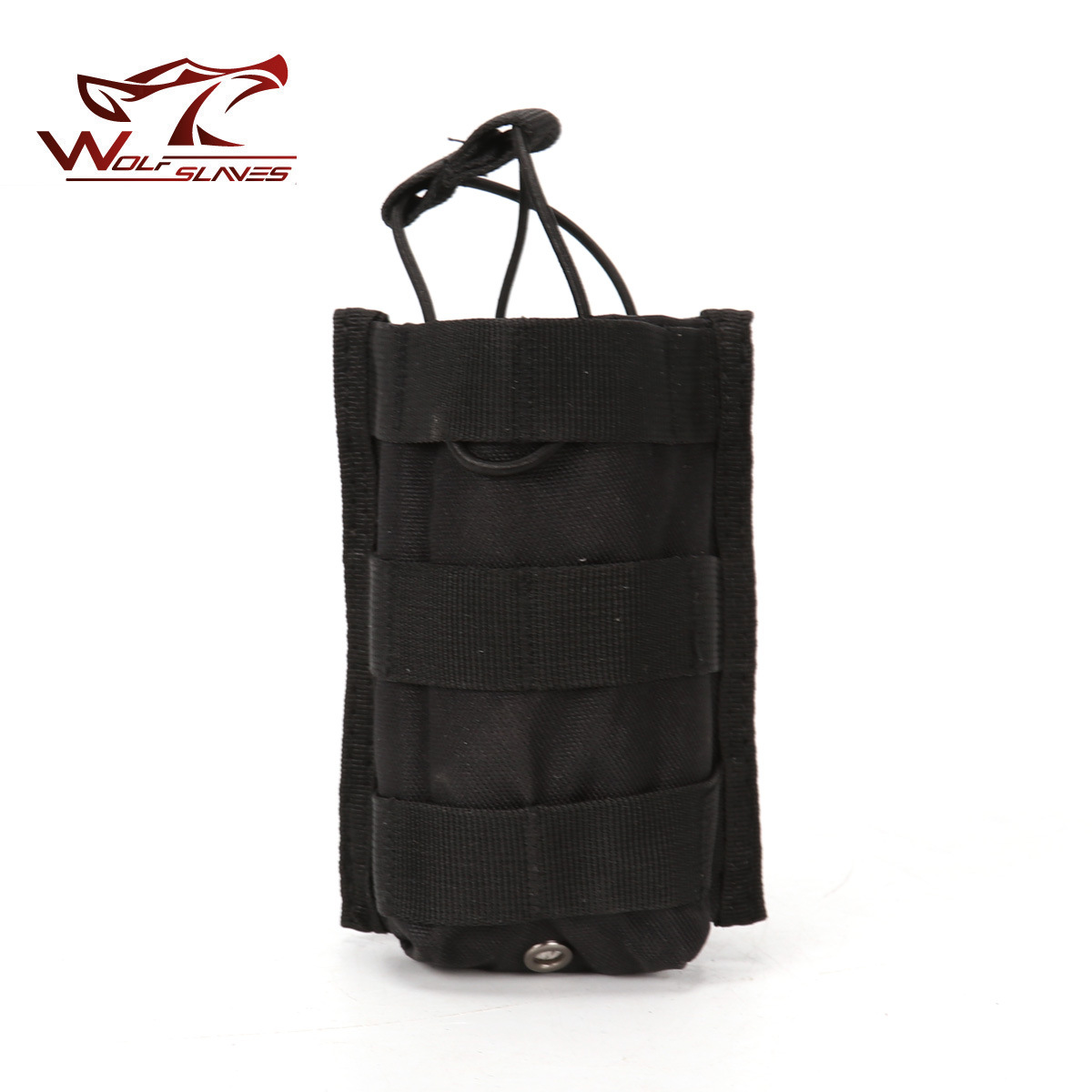 (2개) 9MM 클립 가방 전술 단일 클립 가방 MOLLE 시스템 액세서리 가방 배터리 가방 허리 가방 M4 클립 가방