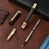 Wholesale Black Metal Dow Pen Business Office Signature Pen Gift Pen Company Enterprise Processing LOGO