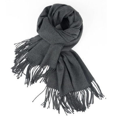 Manufactor Direct selling Cashmere Scarf Shawl wholesale monochrome tassels Solid color scarves keep warm Autumn and winter scarf