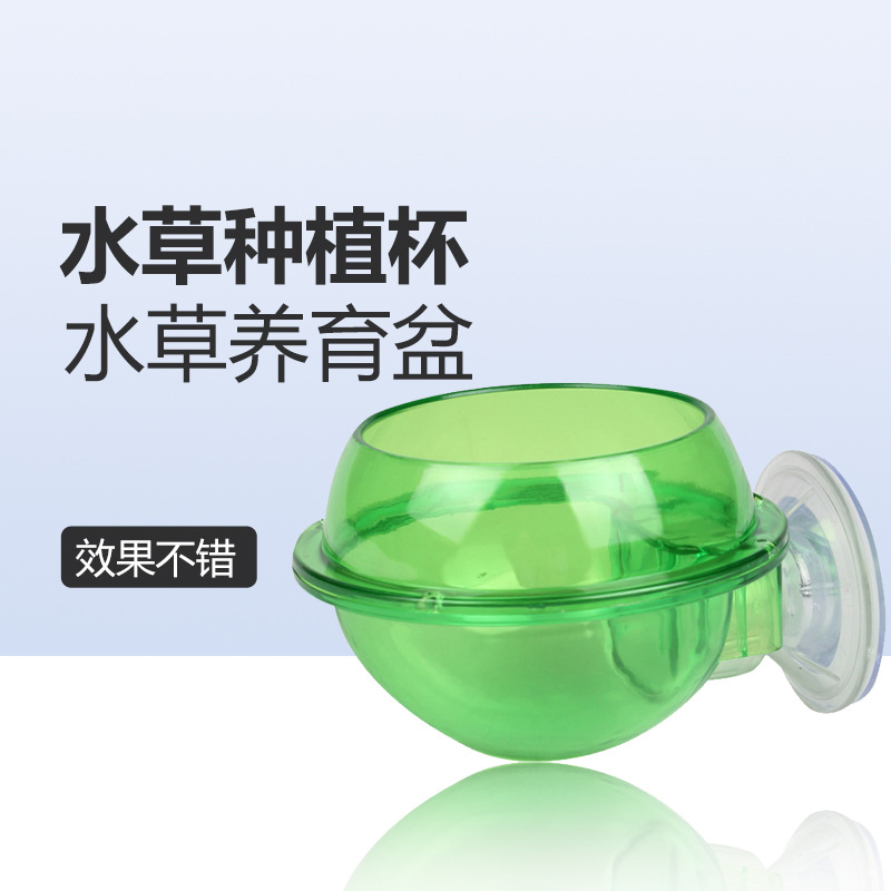 青鱼蓝鱼缸饲育造景盆缸内型水草杯水草种植杯水草养育盆水草 阿里巴巴