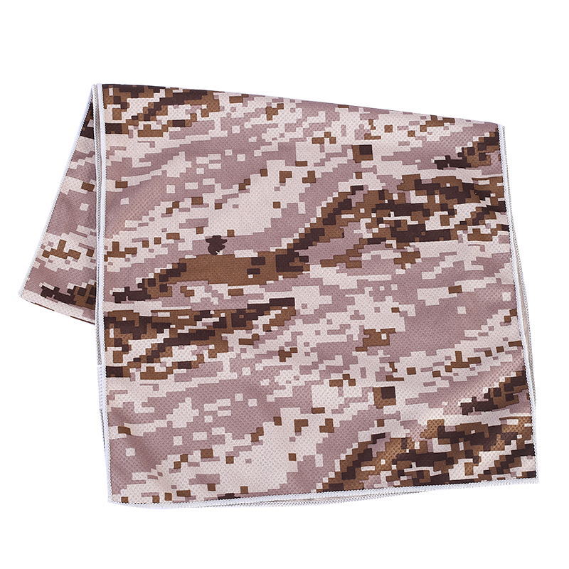 Amazon cross-border cold towel camouflage print cooling towel, outdoor quick-drying sports towel, cooling ice towel detail image 17