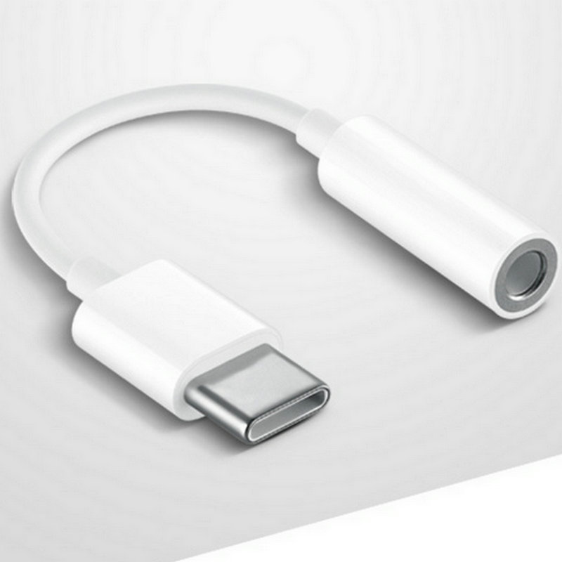 適用小米華爲手機OTG轉接線 type-c3.5mm耳機轉接頭連接U盤轉換器