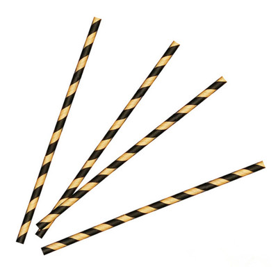 吸管 工厂定制环保可降解欧标食品级FDA一次性纸棒纸管 烫金吸管|ms