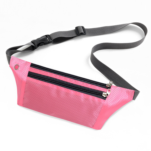Sports waist bag nylon anti-sweat personal bag fitness running cycling waist bag invisible mobile phone bag coin purse wholesale
