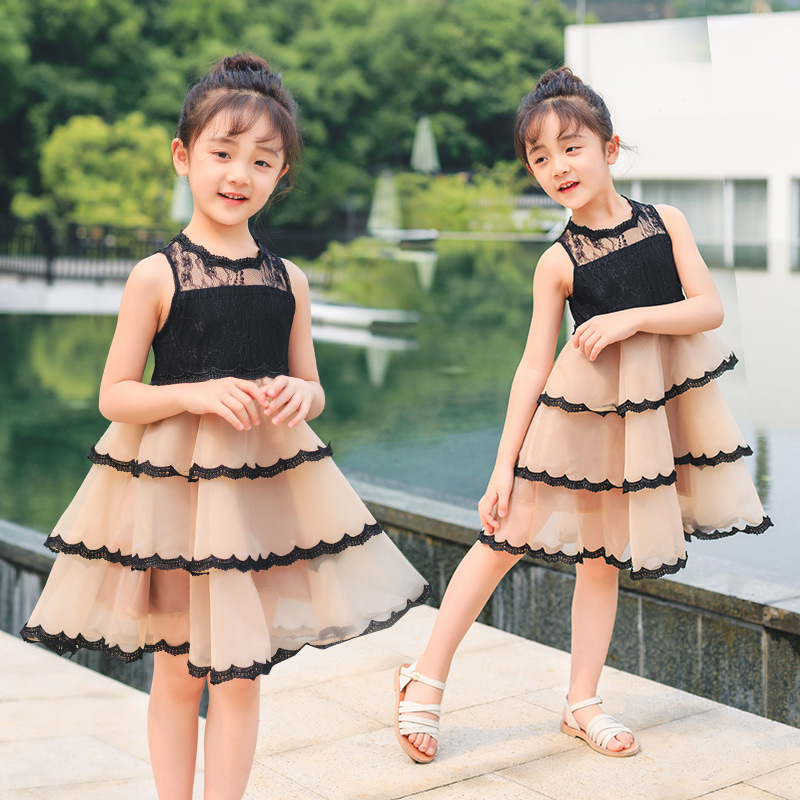Children's clothing Princess wind Children Skirt CUHK Pompous skirt girl Princess Dress children Dress One piece Ready