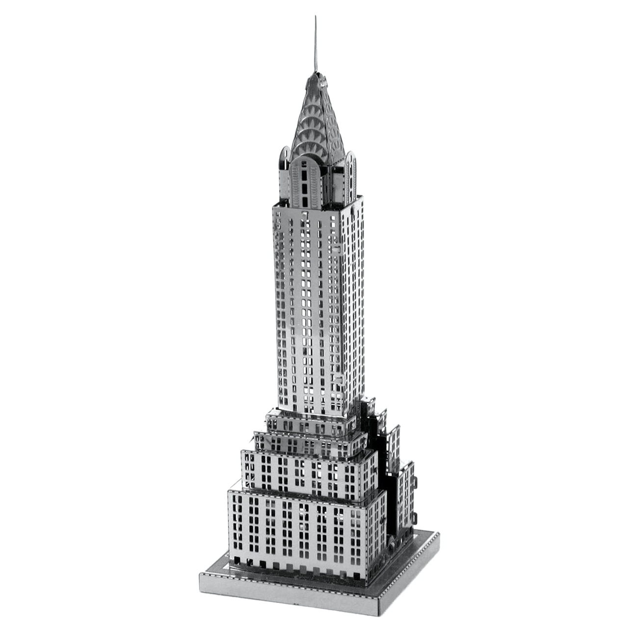 爱拼 全金属DIY拼装模型3D立体拼图美国旅游纪念品 克莱斯勒大厦