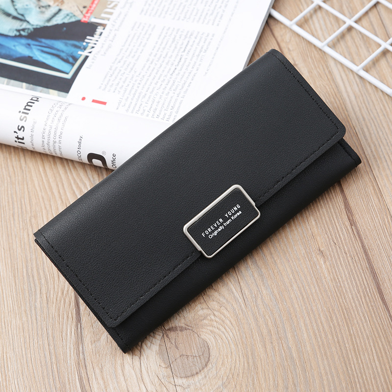 Korean Multi-card Metal Buckle Clutch Wholesale display picture 3
