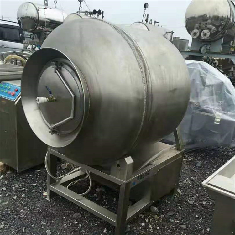 出售二手滚揉机500真空滚揉机肉类腌制入味机变频304不锈钢滚揉机