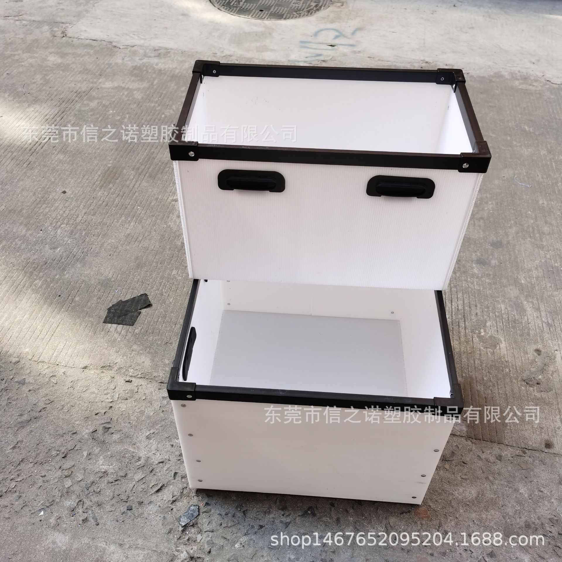 深圳纸箱状中空板箱 折叠箱 揭阳塑料中空板骨架箱 塑料中空板盒