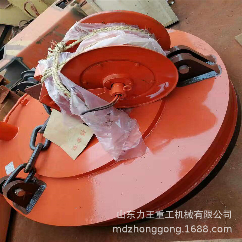 电磁吸盘 叉车吊 厂家定制废铁电磁吸盘 圆形废铁电磁吸盘 电永磁|ms