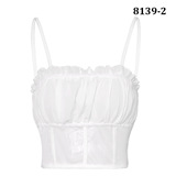 Летний бюстгальтер-топ, майка топ, приятное телу белье для повседневной носки