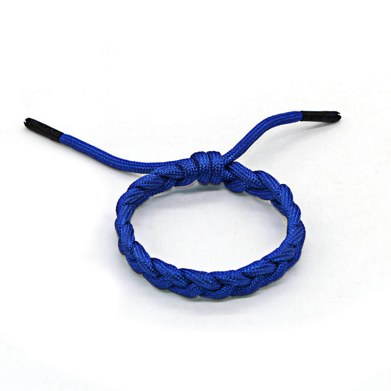 Factory direct shoelace bracelet European and American style woven Tide brand couple bracelet twelve color handmade gift jewelry