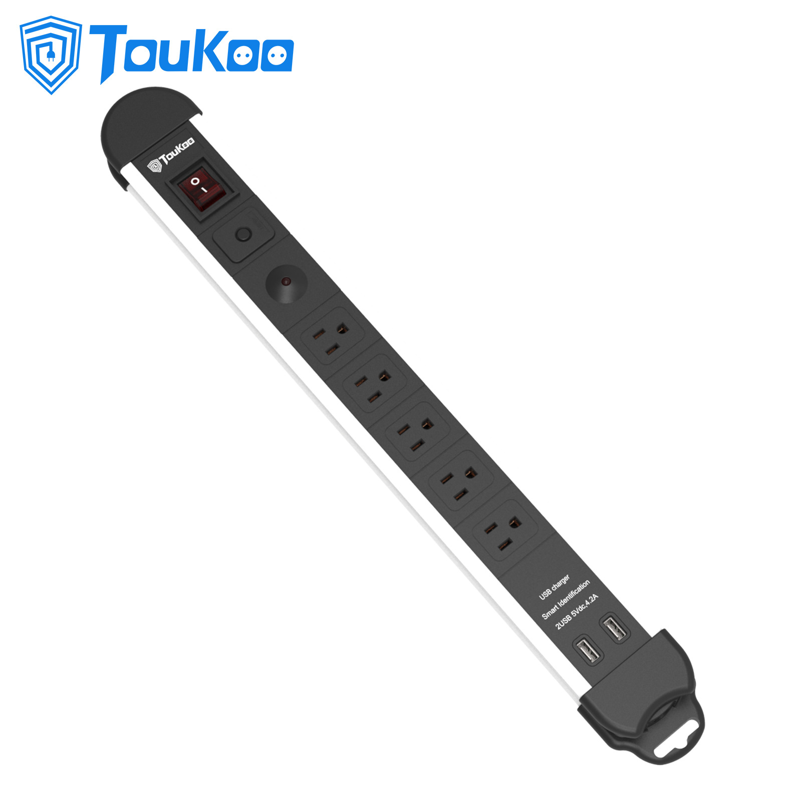 5位美标过载浪涌智能USB美式美规插排插接线板插座拖线板可定制规