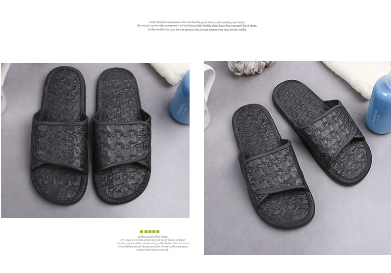 non-slip bathroom slippers NSPE10018