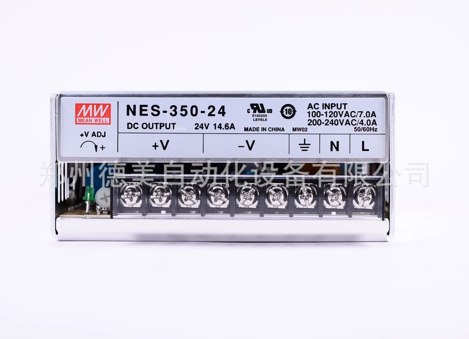 Тайвань Mingwei импульсный источник питания NES-350-24 промышленности 350W высокой мощности 24V специальный двигатель 15A для S