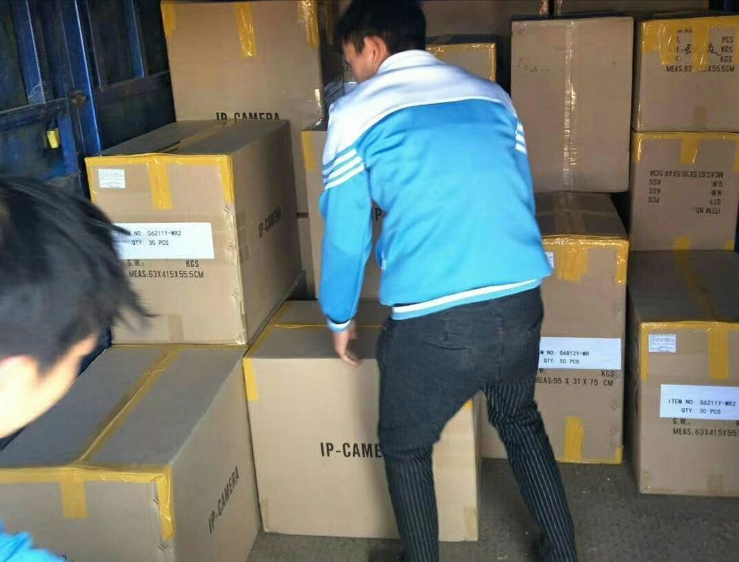 WIFI摄像头 装车出货