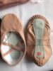 Leather full -bottom ballet shoes, all -leather straight bottom dance shoes, whole leather shoes, bottom full leather dance shoes