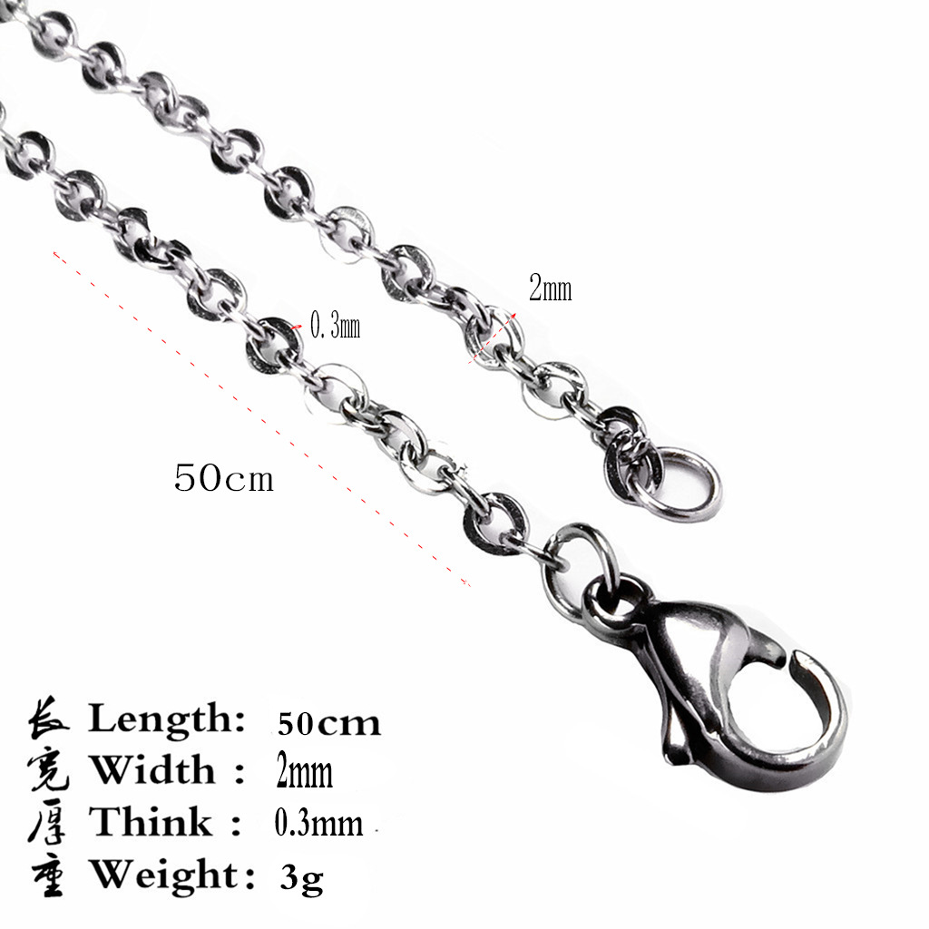 10g Weight Wholesale Jewelry Animal 201 Stainless Steel Arylic Zinc Alloy Acrylic White-Plated K Plating Necklace