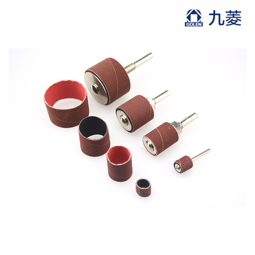 Electric hoist grinding accessories, sandpaper ring, abrasive cloth ring wheel, sand drum, wood polishing, engraving, metal polishing, rust removal, root carving