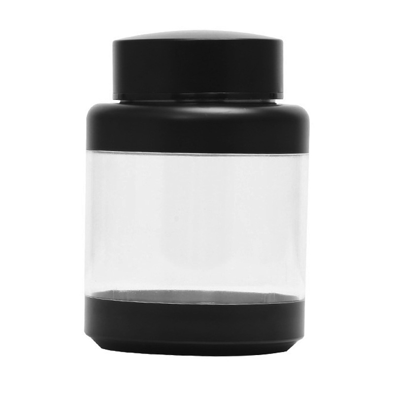 新品多规格茶叶罐不锈钢+塑料透明储存罐礼品定制大容量花茶罐子