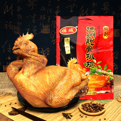 [Factory wholesale]Texas Spiced Braised chicken precooked and ready to be eaten snacks Shandong specialty roast chiken Cooked Chicken