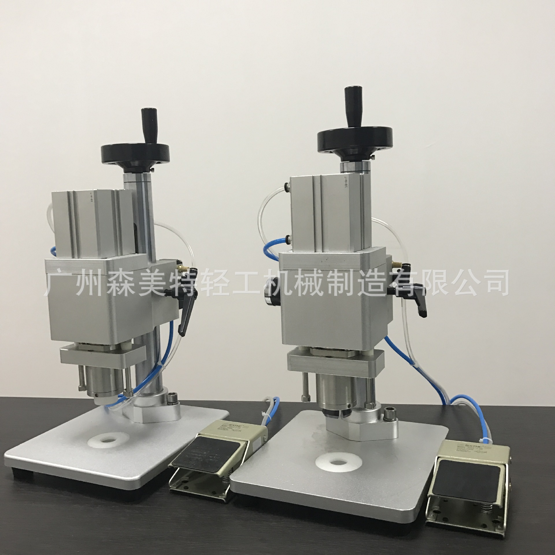 口服液锁盖机 封口机 冻干粉封口机 西林瓶锁盖机扎口机气动升降