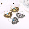 Retro ethnic universal fashionable earrings, European style, ethnic style