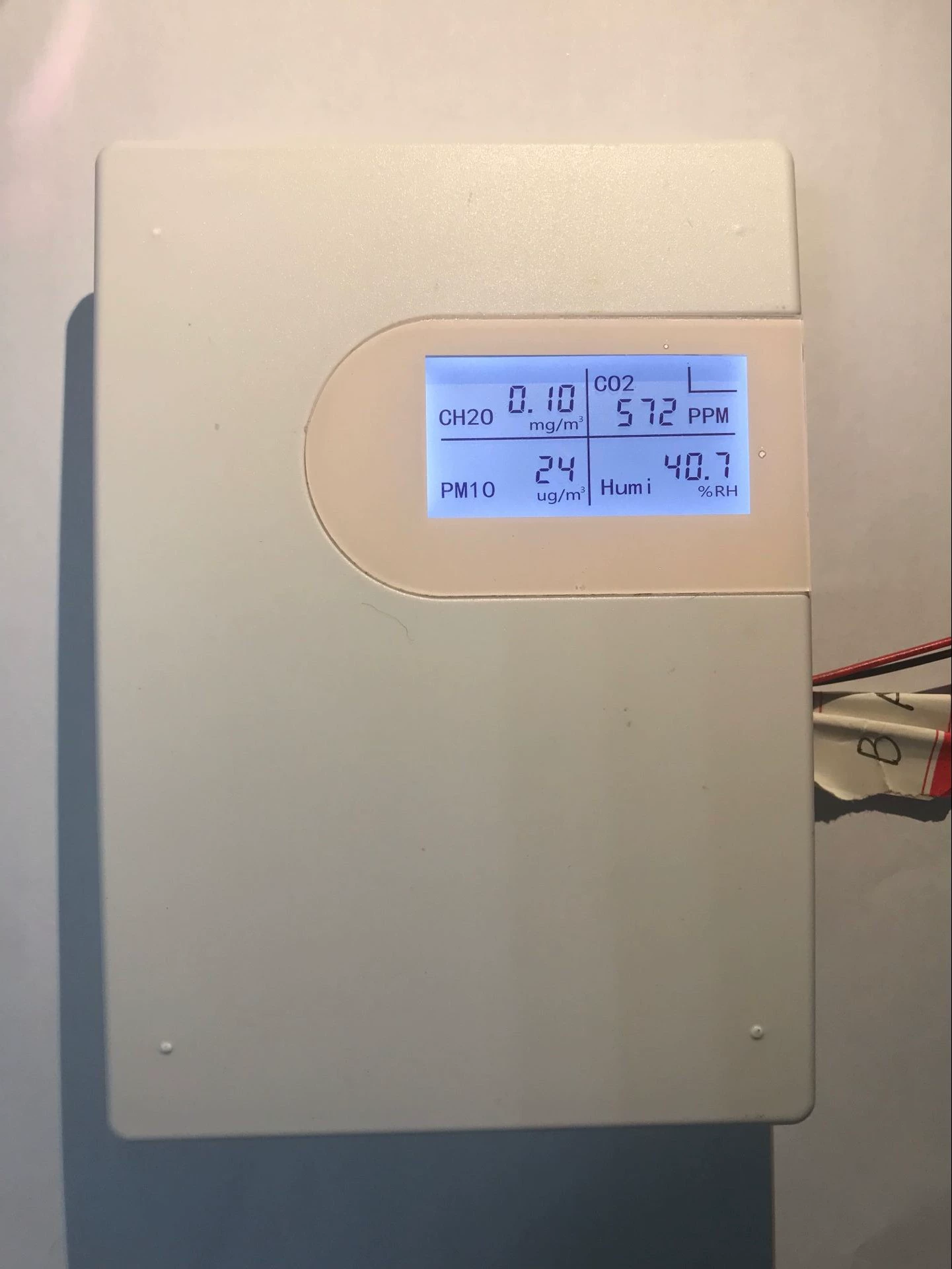 PM2.5 Formaldehyde air quality detection sensor temperature and humidity CO2/TVOC detection module Six -in -one module