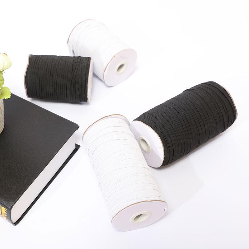 加厚松紧带软宽黑白色家用橡皮筋DIY裤子裤腰圆弹力绳带服装辅料