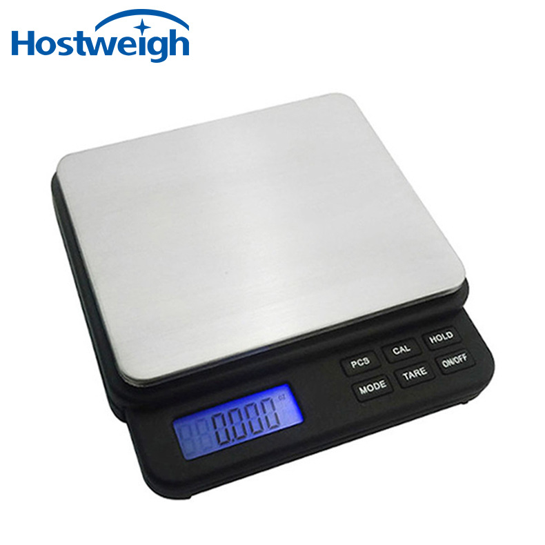 衡赛特新款电子珠宝秤双量程双精度200g01g/500.1g迷你珠宝秤