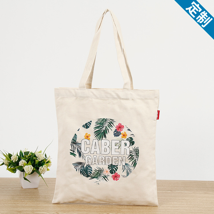 帆布包外出时尚手提袋文艺大容量单肩背布袋学生装书袋购物袋批发