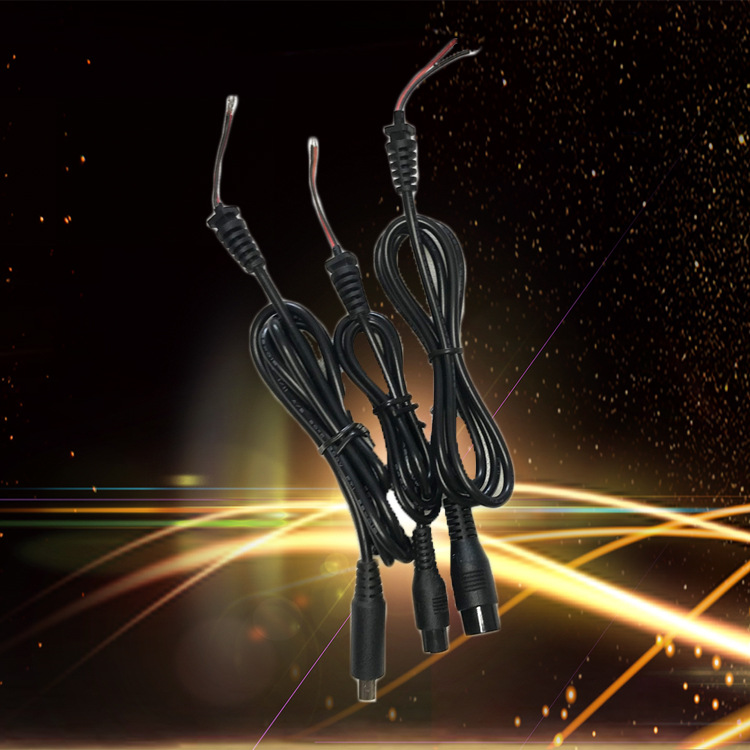 M12 M16扭扭车充电线平衡车充电线航空头电源线