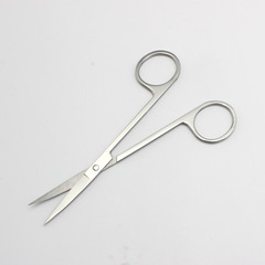 不鏽鋼剪刀直頭線頭剪修眉剪化妝師修眉專用小眉剪