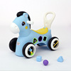 new pattern Puzzle Handrail Walker 1-3 children The four round Scooter baby Trojan horse Toy car gift