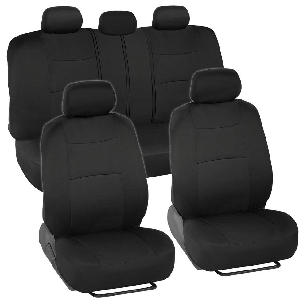 General Motors Seat Covers for 5-Seater Cars, 9-Piece Set with Zipper, Flat Surface, Export to Temu, Mexico, Russia, Europe and America