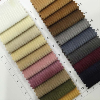 经编11坑蚕丝绒灯芯绒条 20个颜色现货供应 厂家直销绒138002|ms