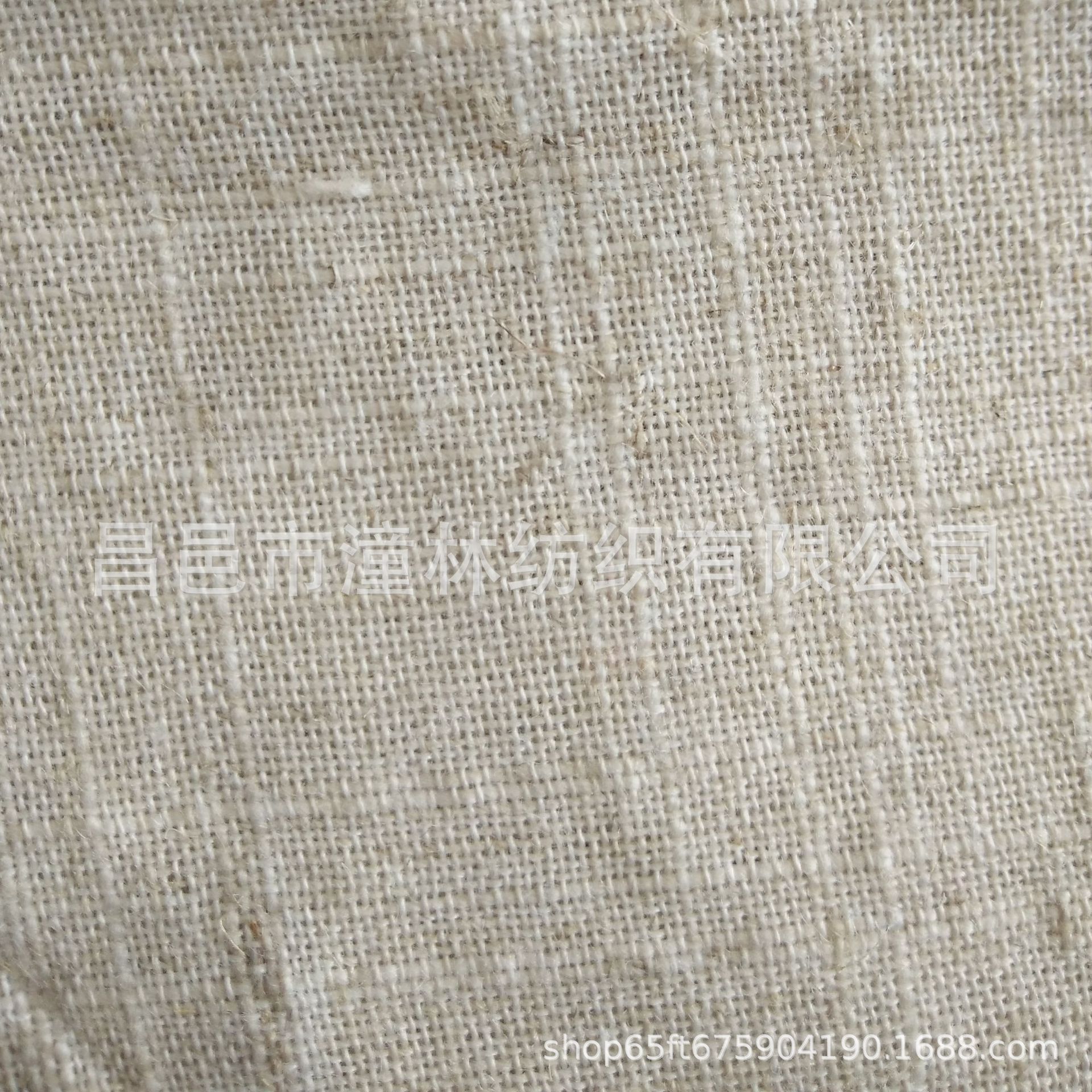 麻布亚麻涤麻棉麻棉竹节雨露麻7*7 10*10 14*14抱枕靠垫窗帘用布-阿里巴巴